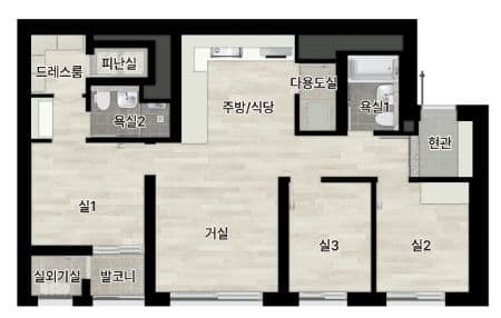 null 84C 평면도