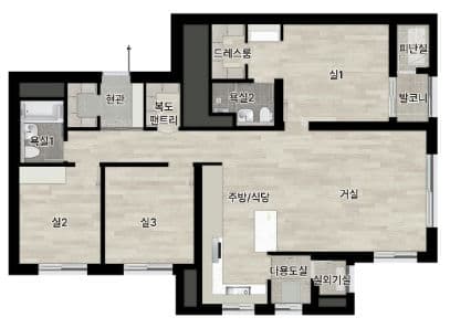 null 119A 평면도