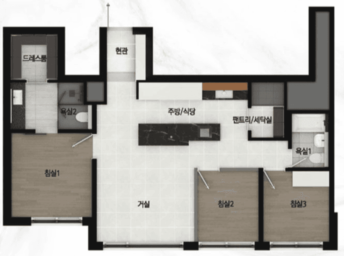 null 84B4 평면도