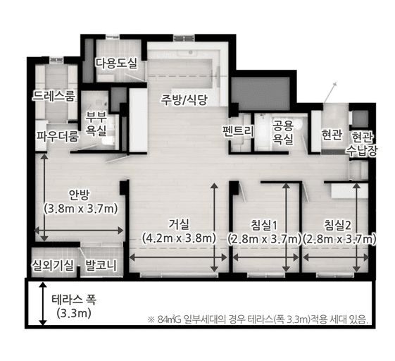 null 84G 평면도