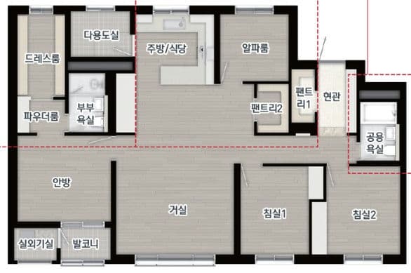 null 102A 평면도