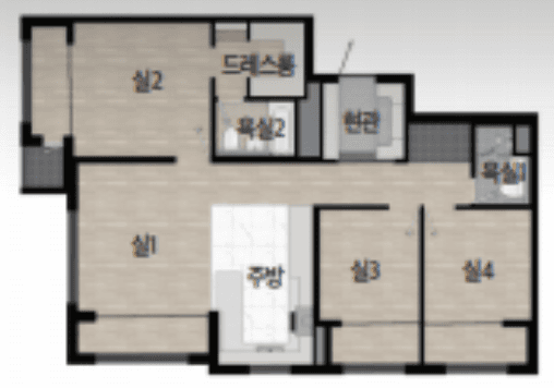 null D1 평면도