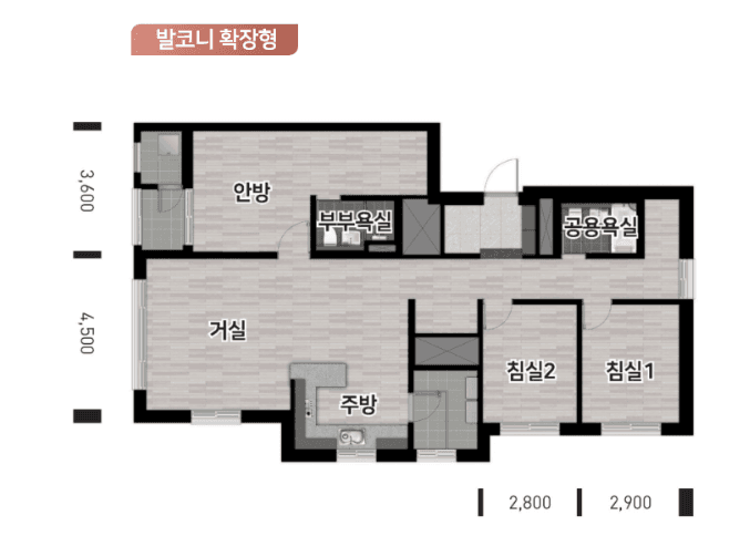 null 84C 평면도