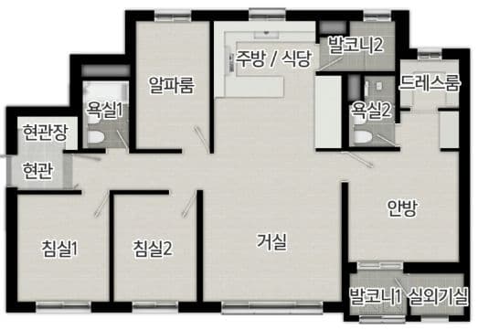 null 84C 평면도