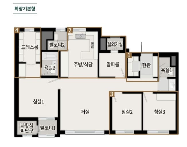 null 84A 평면도
