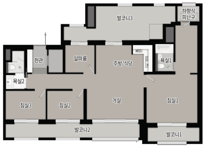 null 105 평면도