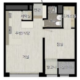 null 45B 평면도