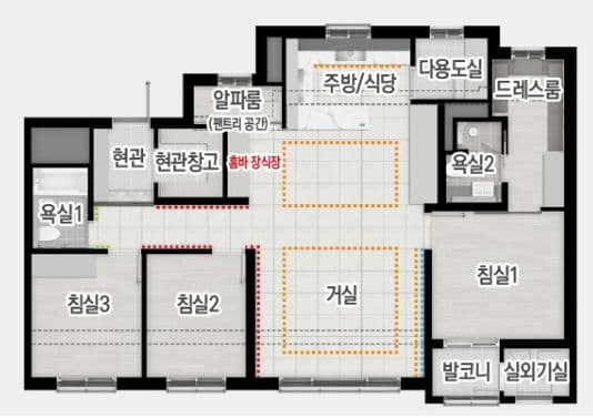 null 84A 평면도
