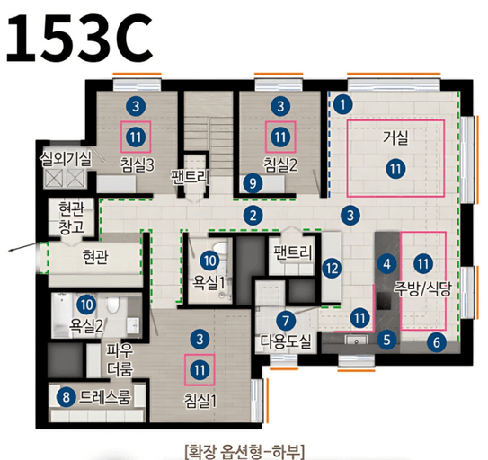 null 153C 평면도