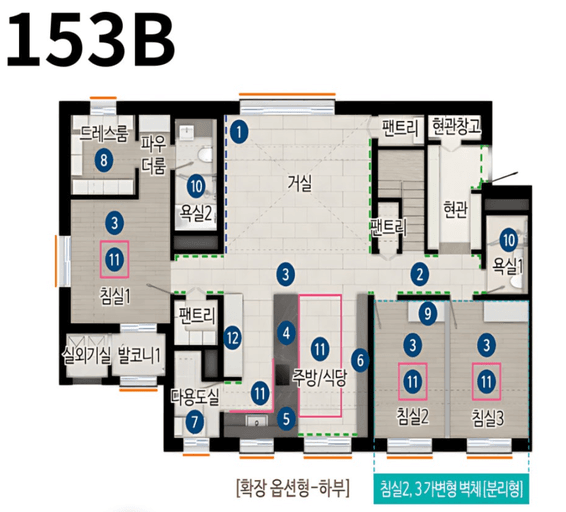 null 153B 평면도