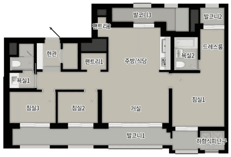 null 84H 평면도