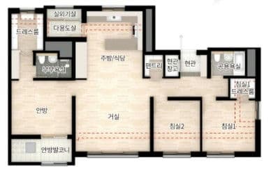 null 84C 평면도