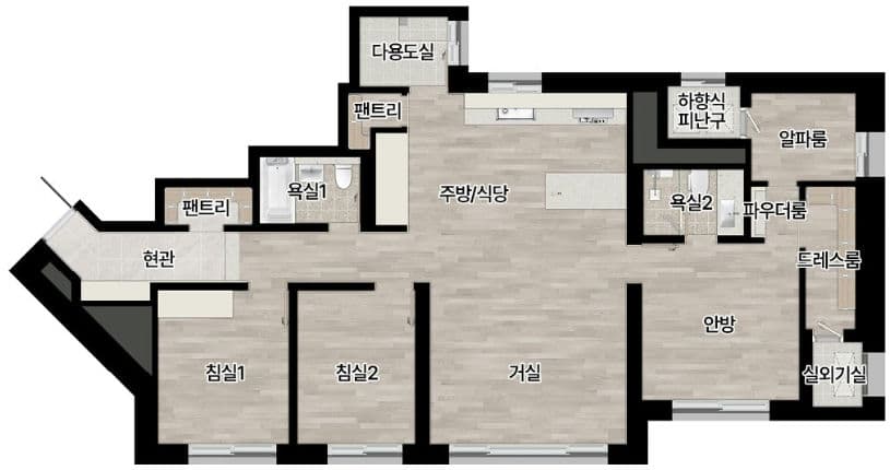 null 84D 평면도