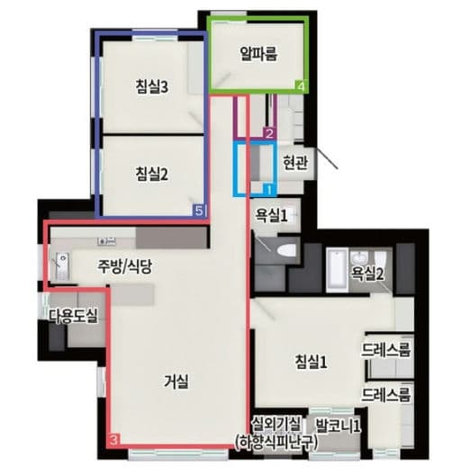 null 84C 평면도