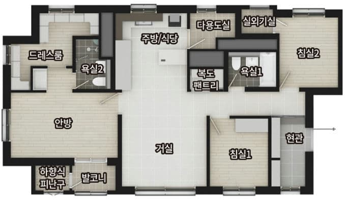 null 64C 평면도