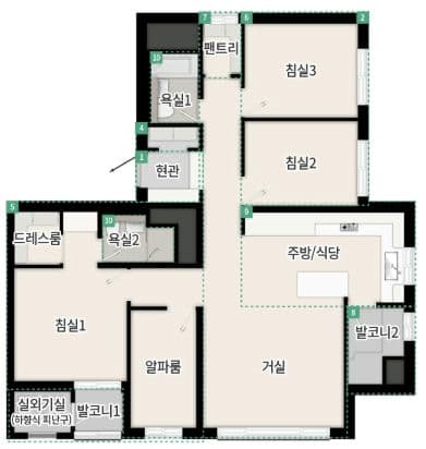 null 84C 평면도