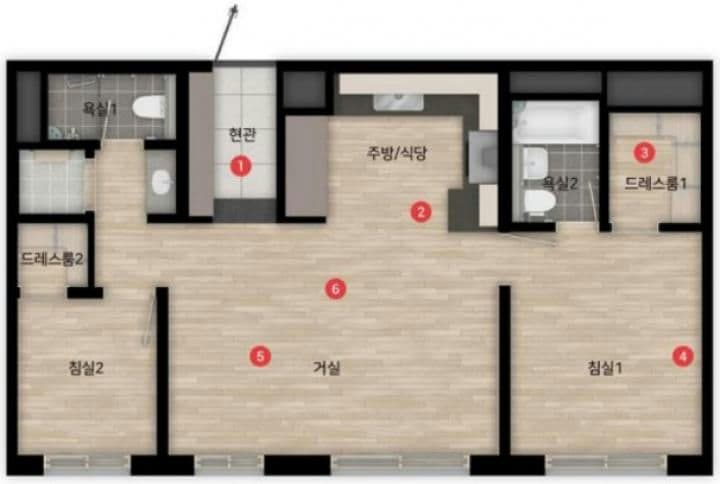null 74B 평면도