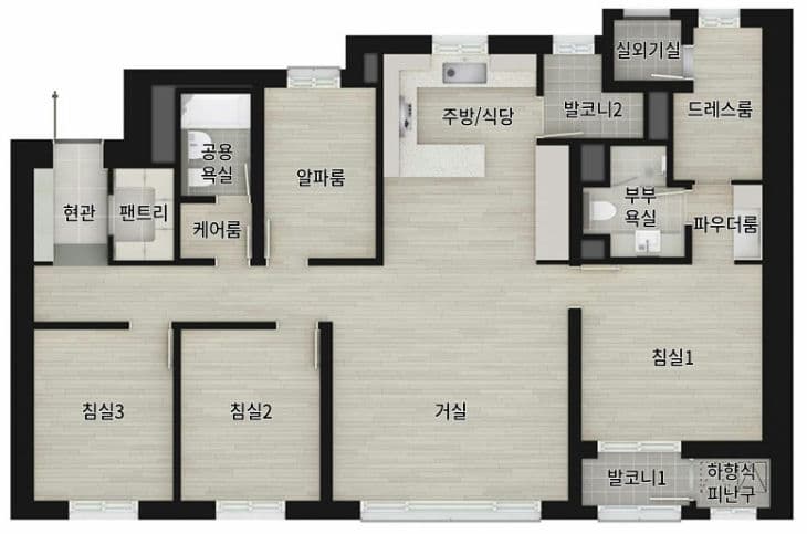 null 104A 평면도