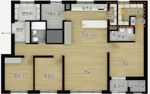 null 84D 평면도