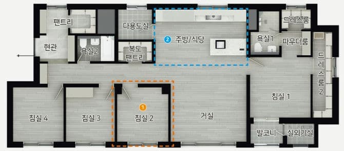 null 84F 평면도