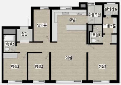 null 84F 평면도