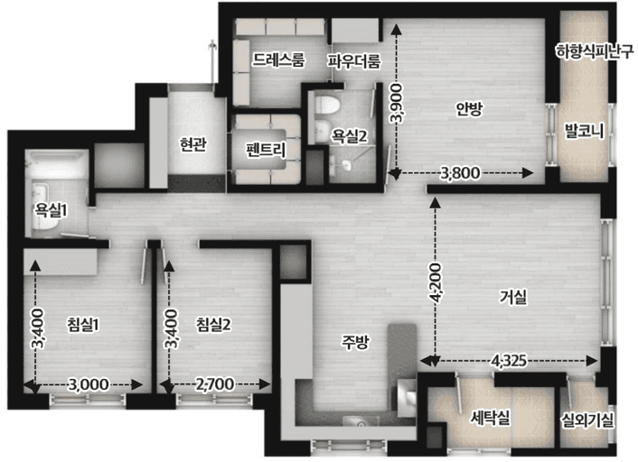null 84B 평면도