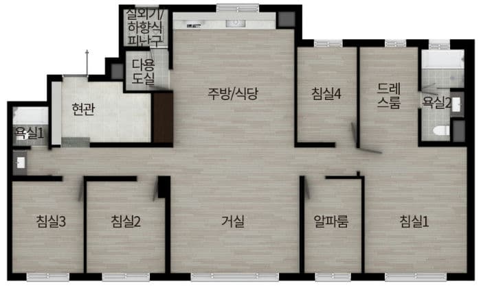 null 135 평면도