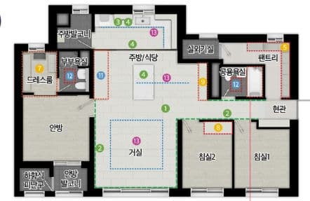 null 84B 평면도