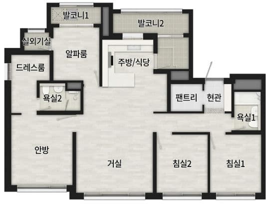 null 84B 평면도