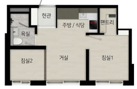 null A 평면도