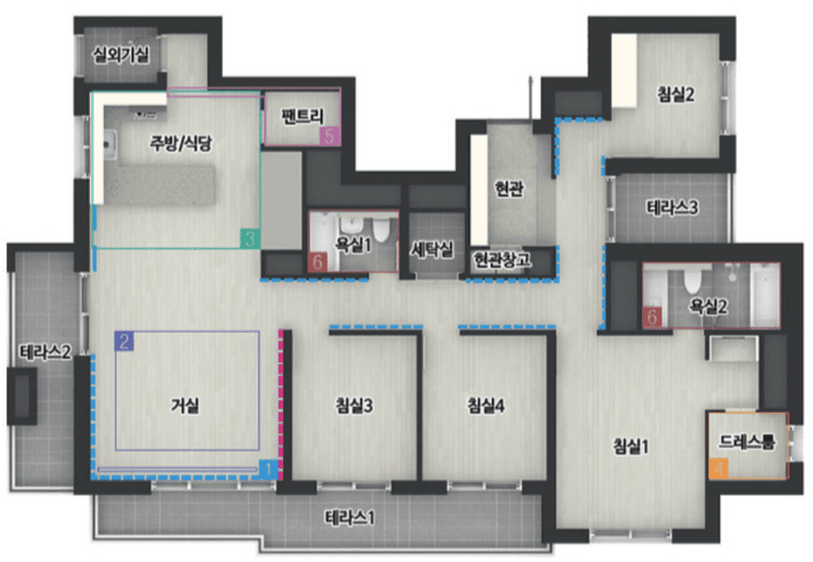 null 114B 평면도
