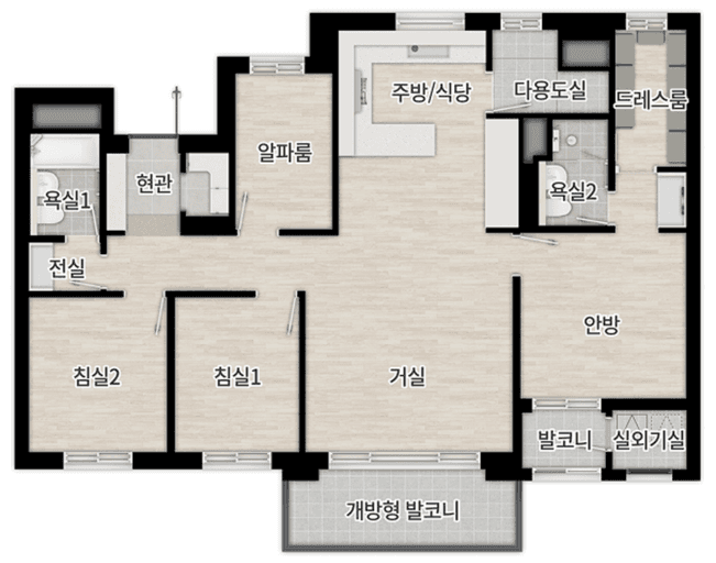 null 93 평면도