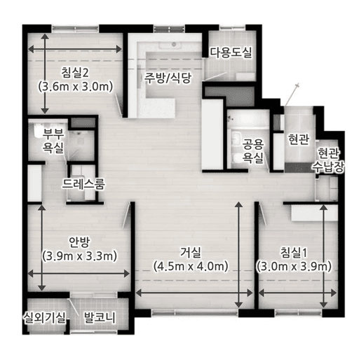 null 84D 평면도