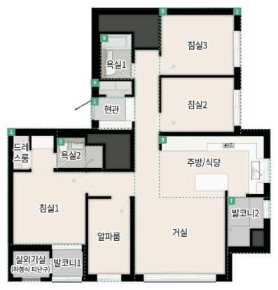 null 84D 평면도