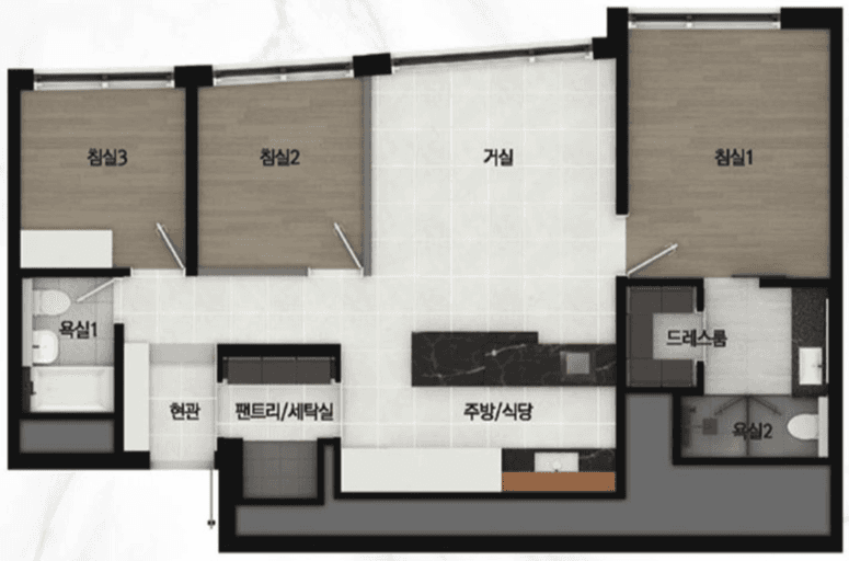 null 84A2 평면도
