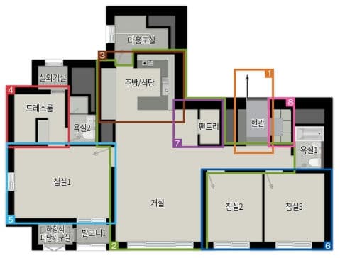 null 84C 평면도