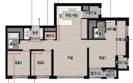 null 84C 평면도