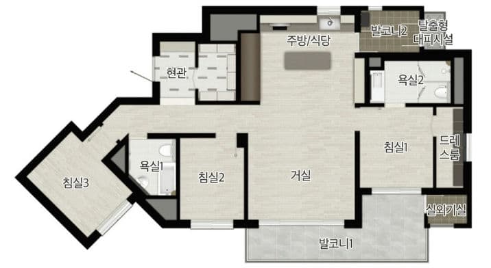 null 100 평면도