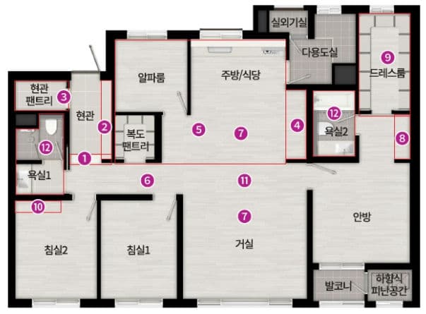 null 109A 평면도