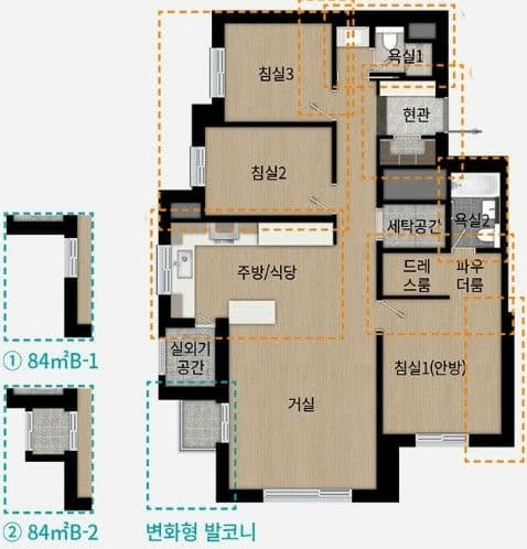 null 84B 평면도