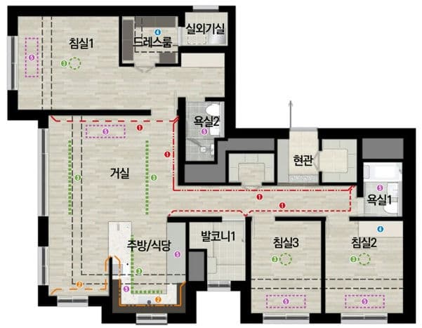 null 84C 평면도