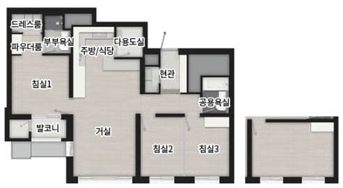 null 84C 평면도