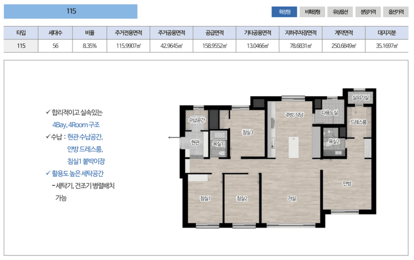 null 115 평면도