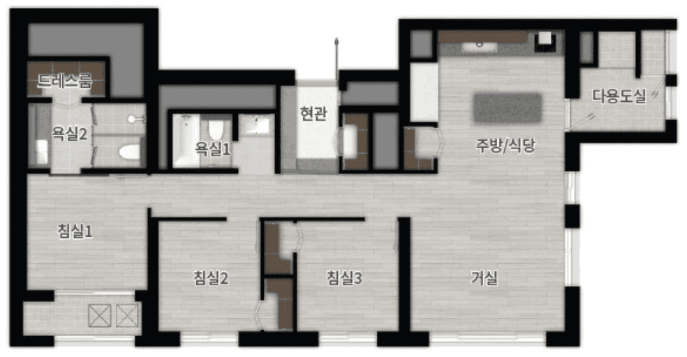 null 105B 평면도