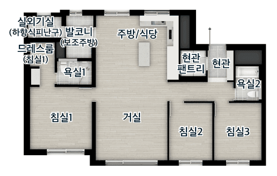 null 84D 평면도