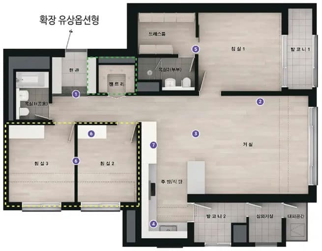null 84B 평면도