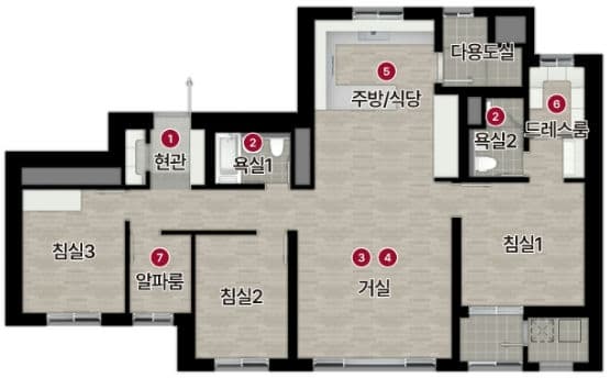 null 84B 평면도
