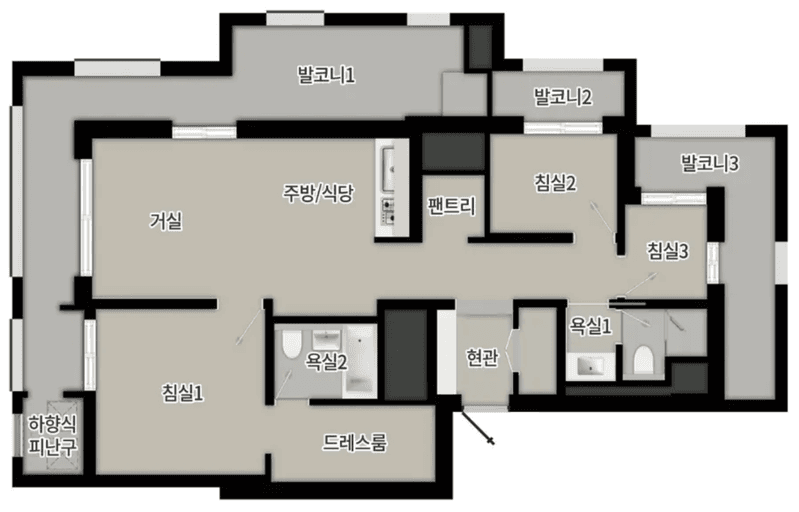 null 84E 평면도