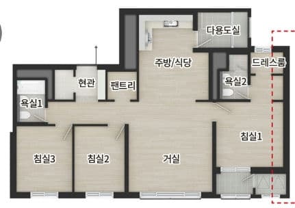 null 84D 평면도