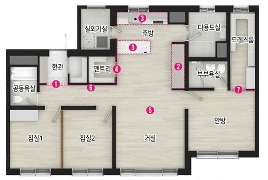 null 74A 평면도